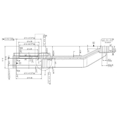 KM871716H02 Bearing Support for KONE MX18 Motors